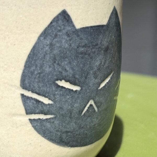 Black Meow Mug - Image 4