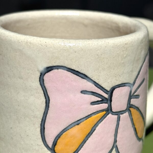 Cat girl Bow Mug - Image 4