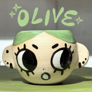 Grumpy Pot: Olive