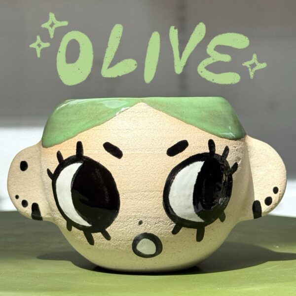 Grumpy Pot: Olive