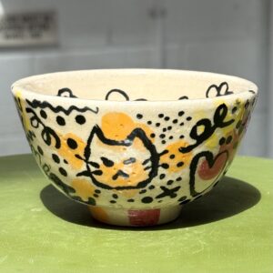 Doodle Cat Bowl