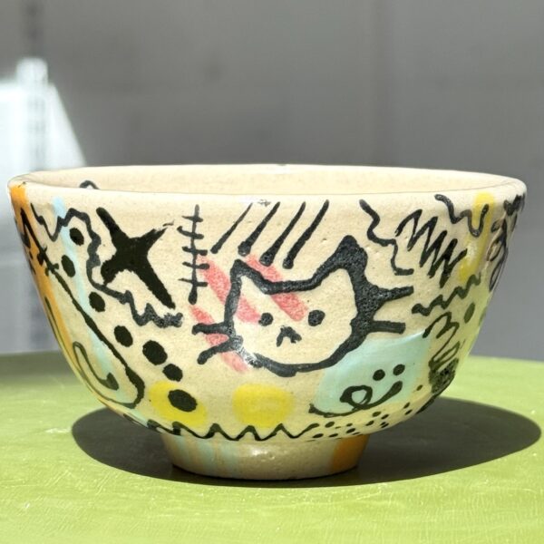 Doodle Cat Bowl - Image 4