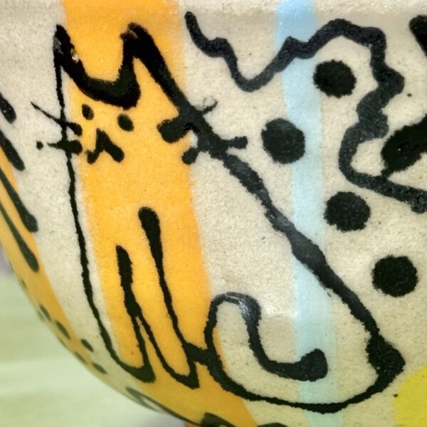 Doodle Cat Bowl - Image 8
