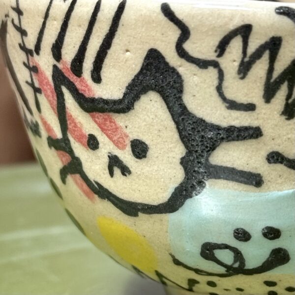 Doodle Cat Bowl - Image 9