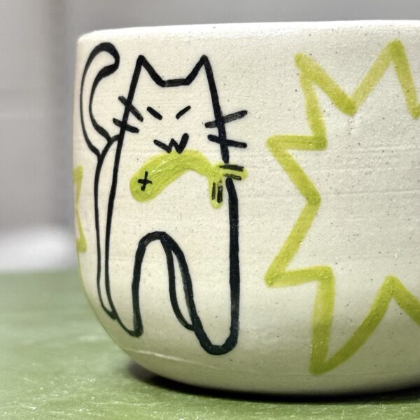 Green Cat Ramekin - Image 6