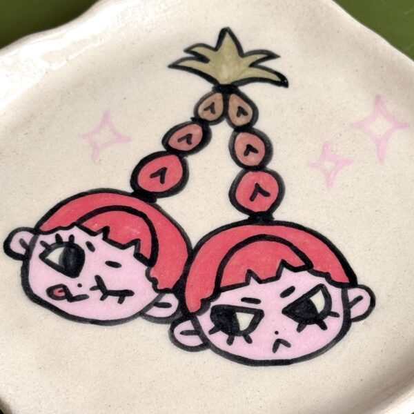 Cherry Twins Plate - Image 2