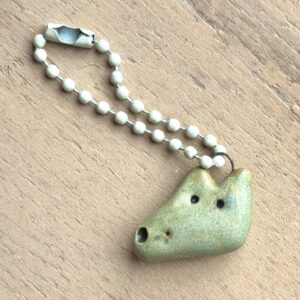 Mint Dog Charm