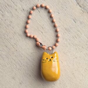 Orange Cat Charm