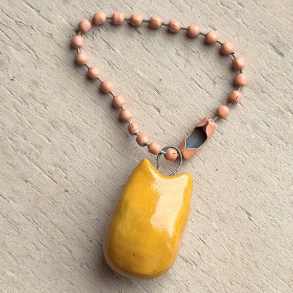 Orange Cat Charm - Image 2