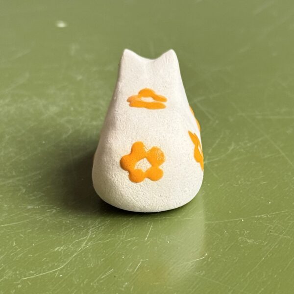 Orange Flower Cat - Image 5