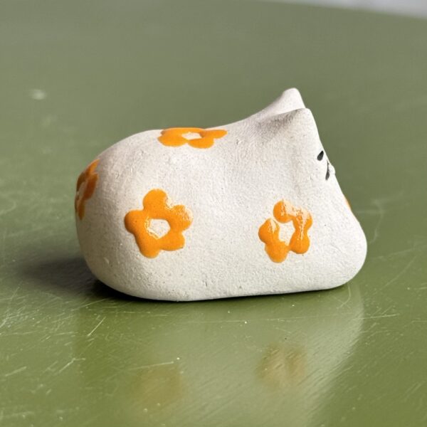 Orange Flower Cat - Image 4