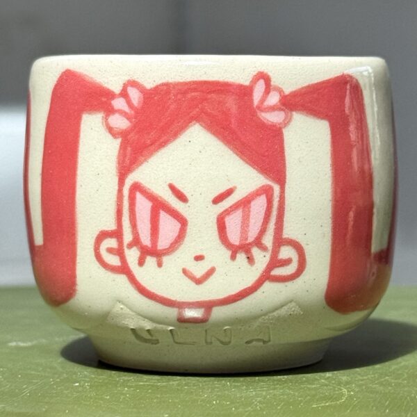 Red Snake Girl Cup