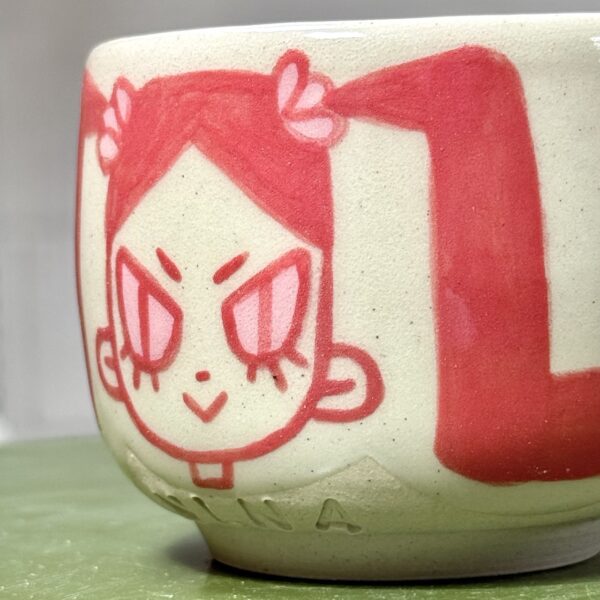 Red Snake Girl Cup - Image 3
