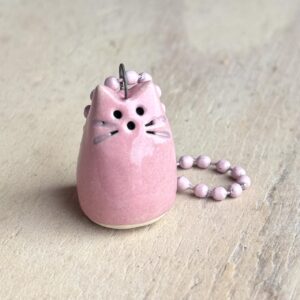 Pink Cat Charm