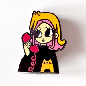 Cat Call Pin