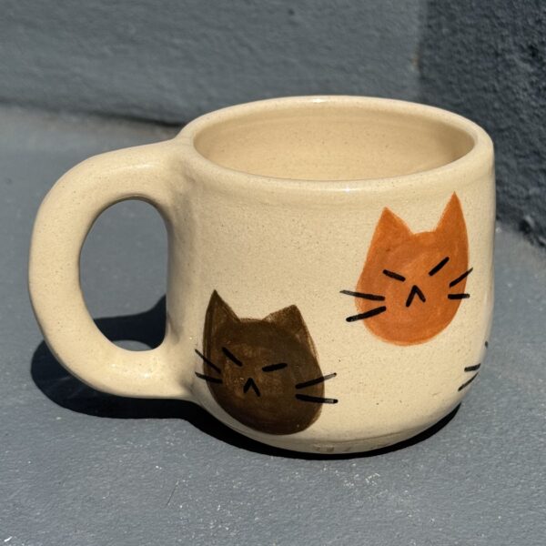 Brown Cat Mug - Image 2
