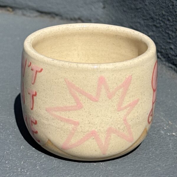Pink Grumpy Cup - Image 6