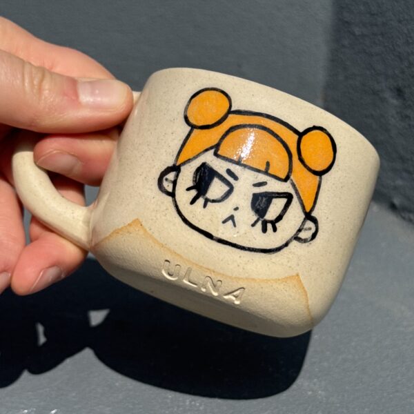 Orange Grumpy Mug - Image 3