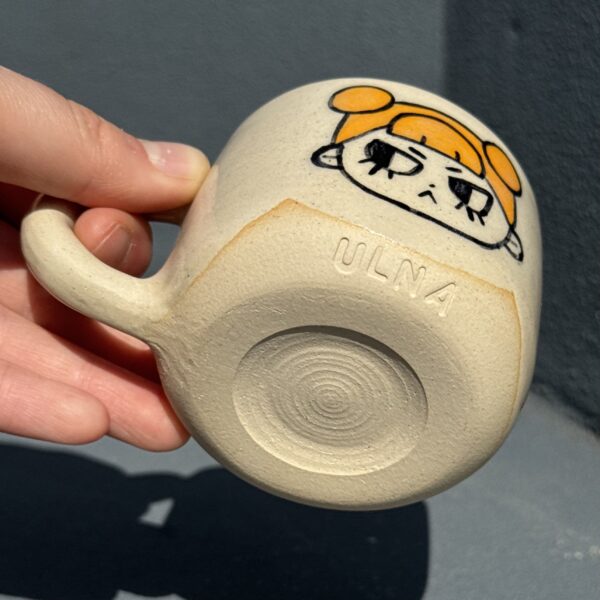 Orange Grumpy Mug - Image 4