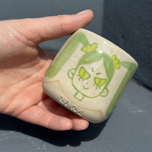 Green Snake Girl Cup - Image 3