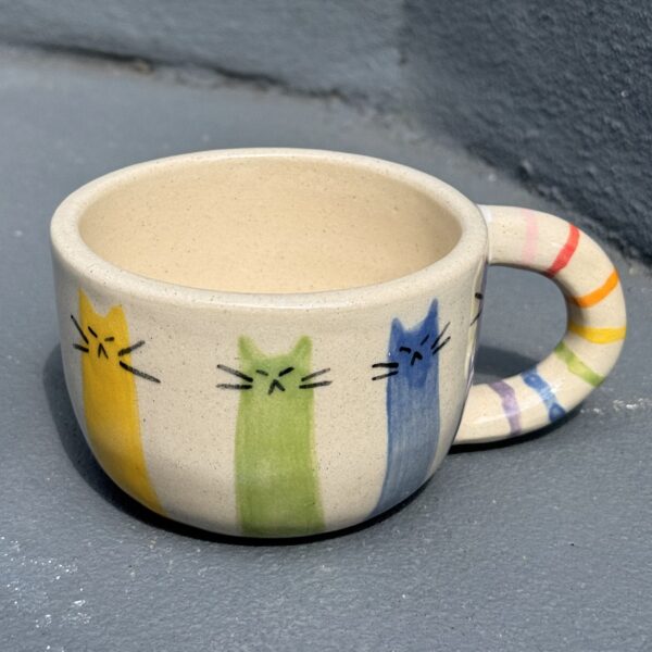 Rainbow Cat Mug A - Image 2