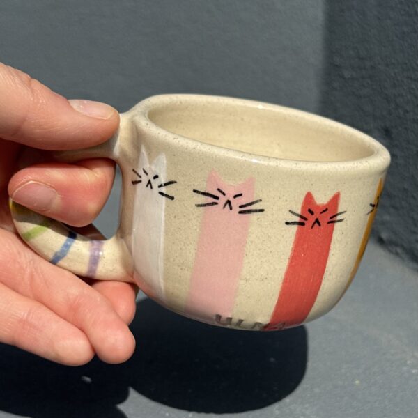 Rainbow Cat Mug B - Image 4
