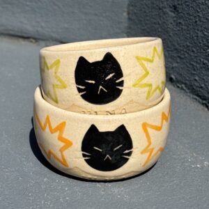 Black Cat Ramekin