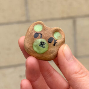 Small Green Bear Buddy