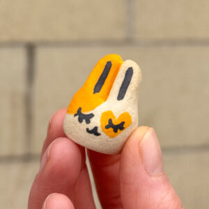 Small Orange Bunny Buddy