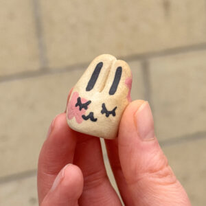 Small Pink Flower Bunny Buddy B