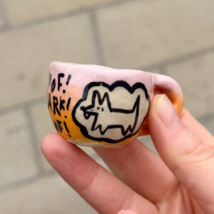 Tiny Woof Bark Woof Mug