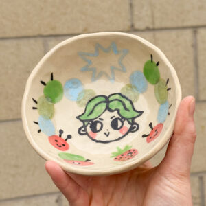 Dish: Caterpillar Girl