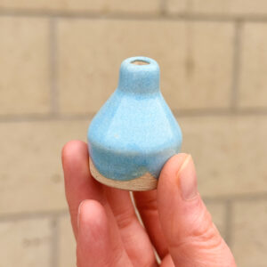 Tiny Blue Vase