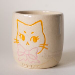 Bowtie Cat Cup