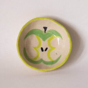 Apple Core Trinket Dish